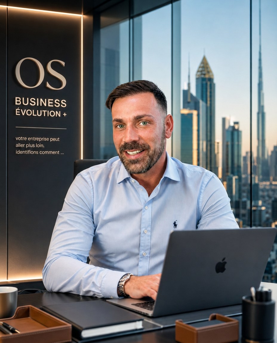 Christophe Lasserre, fondateur et président d'OS BUSINESS EVOLUTION+